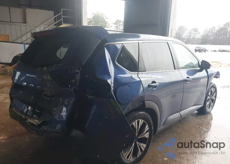 2022 Nissan Rogue Sv Fwd из США, поврежденный, VIN 5N1BT3BA9NC700057